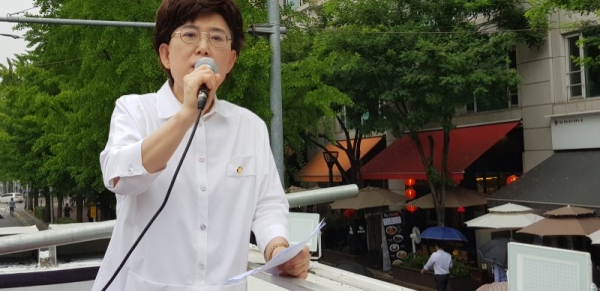 탈원전 반대 대표 국회의원인 자유한국당 최연혜 의원이 6일 21대 총선 불출마를 선언했다.copyright 데일리중앙