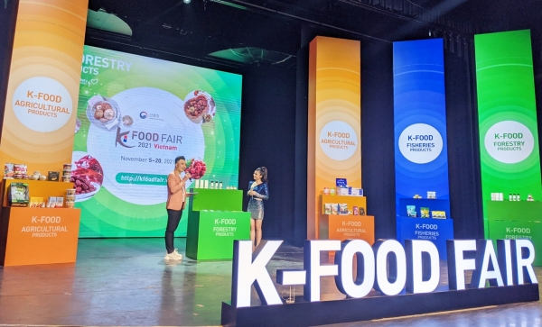 농림축산식품부와 한국농수산식품유통공사는 11월 2일부터 5일까지 베트남에서 K-Food Fair 수출상담회를 열어 87억원의 수출 상담 실적을 거뒀다. (사진=농수산식품유통공사)copyright 데일리중앙